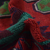 Baluchi Rug Handmade Red Geometric 4x6 ft
