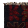 Baluchi Rug Handmade Red Geometric 3x5 ft