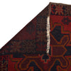 Baluchi Rug Handmade Red Geometric 3x5 ft