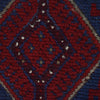 Mashwani Runner Handmade Deep Red Geometric 8' Runner