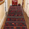 Table Sheet Area Rug Runner Handmade Multi Curvilinear 10'
