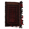 Balisht Area Rug Handmade Multi Geometric 2x3 ft