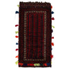 Balisht Area Rug Handmade Multi Geometric 2x3 ft