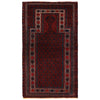 Baluchi Rug Handmade Red Prayer Design 3x5 ft