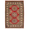 Kazak Rug Handmade Red Medallion 2 x 3 ft