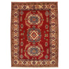 Kazak Rug Handmade Red Medallion 3x5 ft