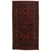 Baluchi Rug Handmade Multi Geometric 4x6 ft