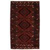 Baluchi Rug Handmade Multi Geometric 4x6 ft