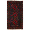 Baluchi Rug Handmade Multi Geometric 4x6 ft