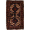 Baluchi Rug Handmade Multi Geometric 4x6 ft