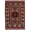 Barjasta Area Rug Handmade Multi Floral 4x6 ft