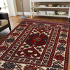 Barjasta Area Rug Handmade Multi Floral 4x6 ft