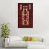 Baluchi Rug Handmade Beige Prayer Design 3x5 ft