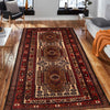 Baluchi Rug Handmade Multi Geometric 4x6 ft