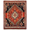 Shirazi Area Rug Handmade Multi Medallion 4x7 ft