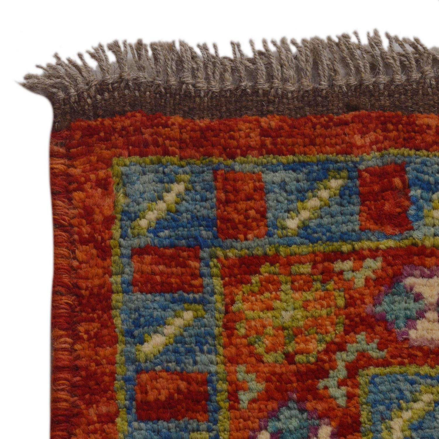 Oushak Area Rug Handmade Multi Floral 5x8 ft