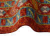 Oushak Area Rug Handmade Multi Floral 5x8 ft