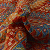 Oushak Area Rug Handmade Multi Floral 5x8 ft