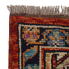 Shirazi Area Rug Handmade Red Medallion 7x10 ft