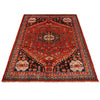Shirazi Area Rug Handmade Red Medallion 5x8 ft