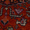 Shirazi Area Rug Handmade Red Medallion 5x8 ft