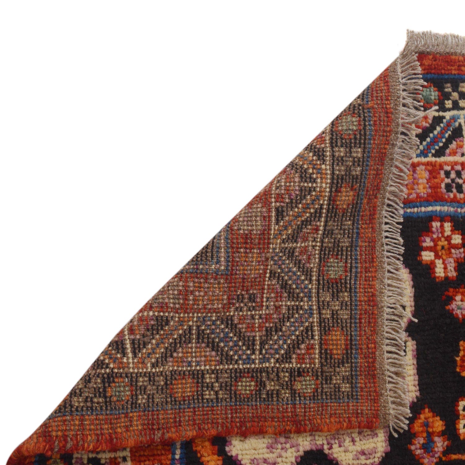 Shirazi Area Rug Handmade Red Medallion 5x8 ft