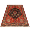 Shirazi Area Rug Handmade Red Medallion 7x10 ft