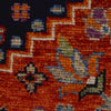Shirazi Area Rug Handmade Red Medallion 7x10 ft