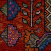 Shirazi Area Rug Handmade Red Medallion 7x10 ft