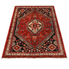 Shirazi Area Rug Handmade Red Medallion 5x8 ft