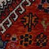 Shirazi Area Rug Handmade Red Medallion 5x8 ft