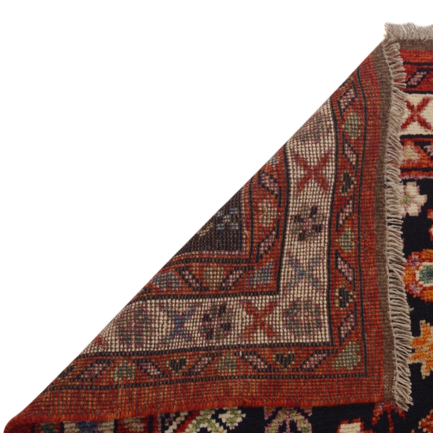 Shirazi Area Rug Handmade Red Medallion 5x8 ft