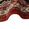 Shirazi Area Rug Handmade Red Medallion 5x8 ft