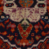 Shirazi Area Rug Handmade Red Medallion 4x6 ft