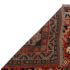 Shirazi Area Rug Handmade Red Medallion 4x6 ft