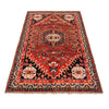 Shirazi Area Rug Handmade Red Medallion 4x6 ft
