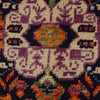 Shirazi Area Rug Handmade Red Medallion 4x6 ft