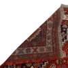Shirazi Area Rug Handmade Red Medallion 4x6 ft