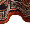 Shirazi Area Rug Handmade Red Medallion 4x6 ft