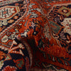 Shirazi Area Rug Handmade Red Medallion 4x6 ft