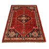 Shirazi Area Rug Handmade Red Medallion 3x5 ft