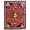Shirazi Area Rug Handmade Multi Medallion 8x10 ft