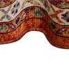 Shirazi Area Rug Handmade Red Medallion 7x10 ft
