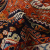 Shirazi Area Rug Handmade Red Medallion 7x10 ft