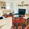 Shirazi Area Rug Handmade Red Medallion 7x10 ft