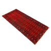 Bokhara Rug Handmade Vibrant Red Medallion 6' Runner