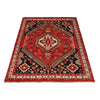 Shirazi Area Rug Handmade Red Medallion 5x8 ft