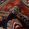 Shirazi Area Rug Handmade Red Medallion 5x8 ft