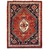 Shirazi Area Rug Handmade Multi Medallion 7x10 ft