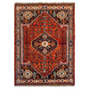 Shirazi Area Rug Handmade Red Medallion 3x5 ft